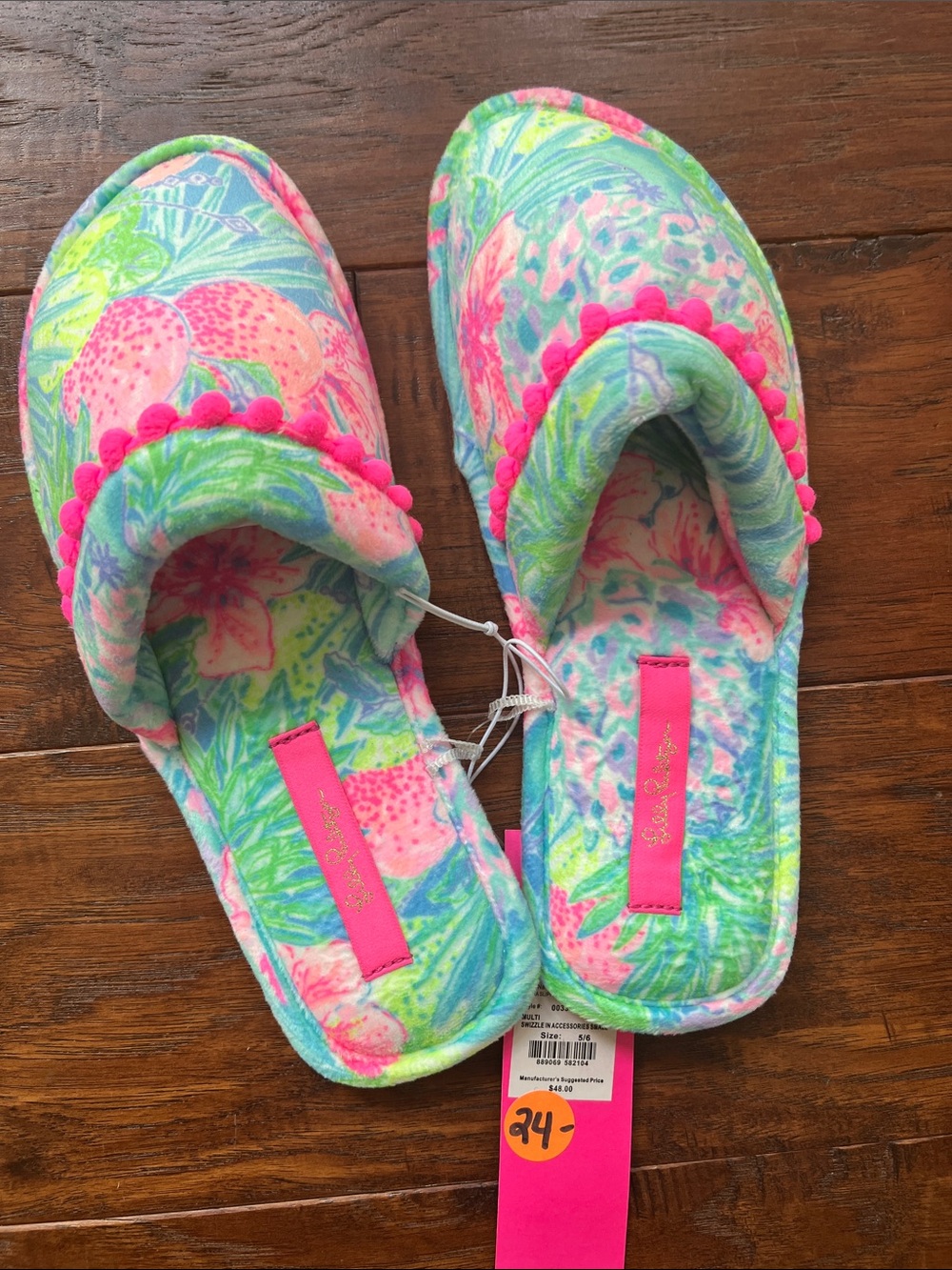 Lilly Pulitzer Clara Slipper size 5/6